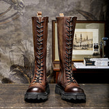 Men's Fashion Vintage Leather Martin Boots