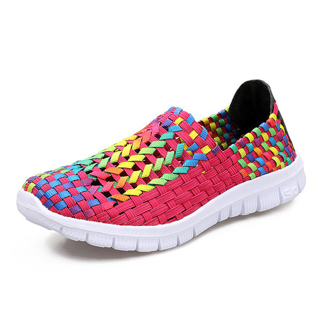 Hollow Out Braided Shoes Breathable And Comfortable