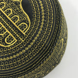 Cotton Embroidery Caps New Muslim Men Prayer Hats