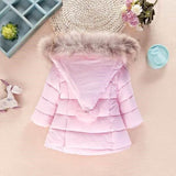 1 year old baby girl's hand-stuffed cotton coat