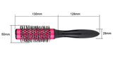 Professional Hair Dressing Brushes High Temperature Resistant Ceramic Iron Round Comb Beauty Hair Makeup Tool 50mm