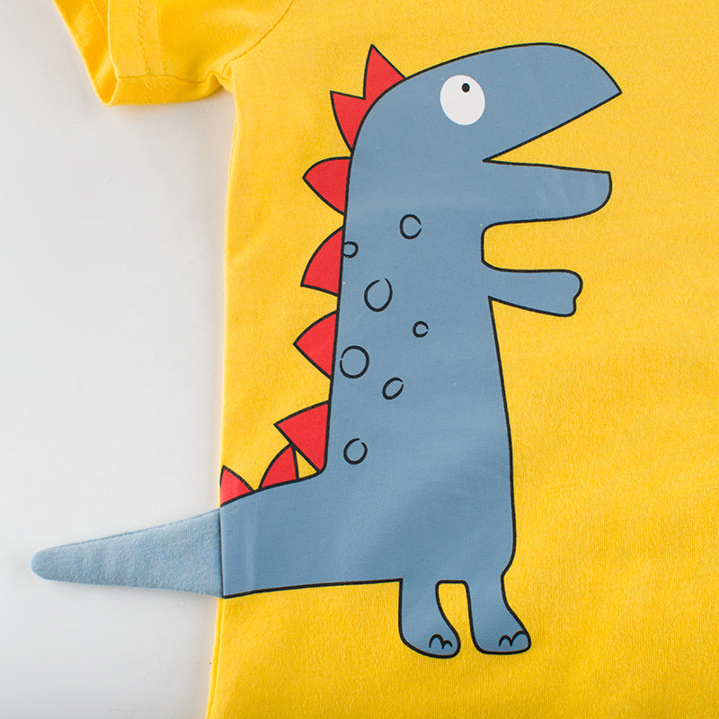 Camiseta infantil Dinosaurio