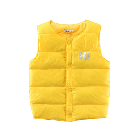 Down cotton vest