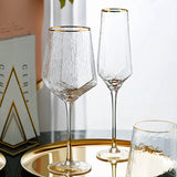 Red wine glass creative champagne glass set