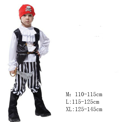 Halloween children's pirate costume