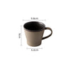 Stoneware coffee cup