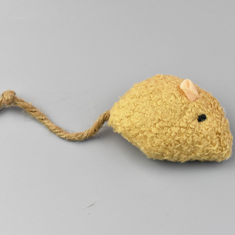 Herbal Plush Mouse Cat Teaser Toy