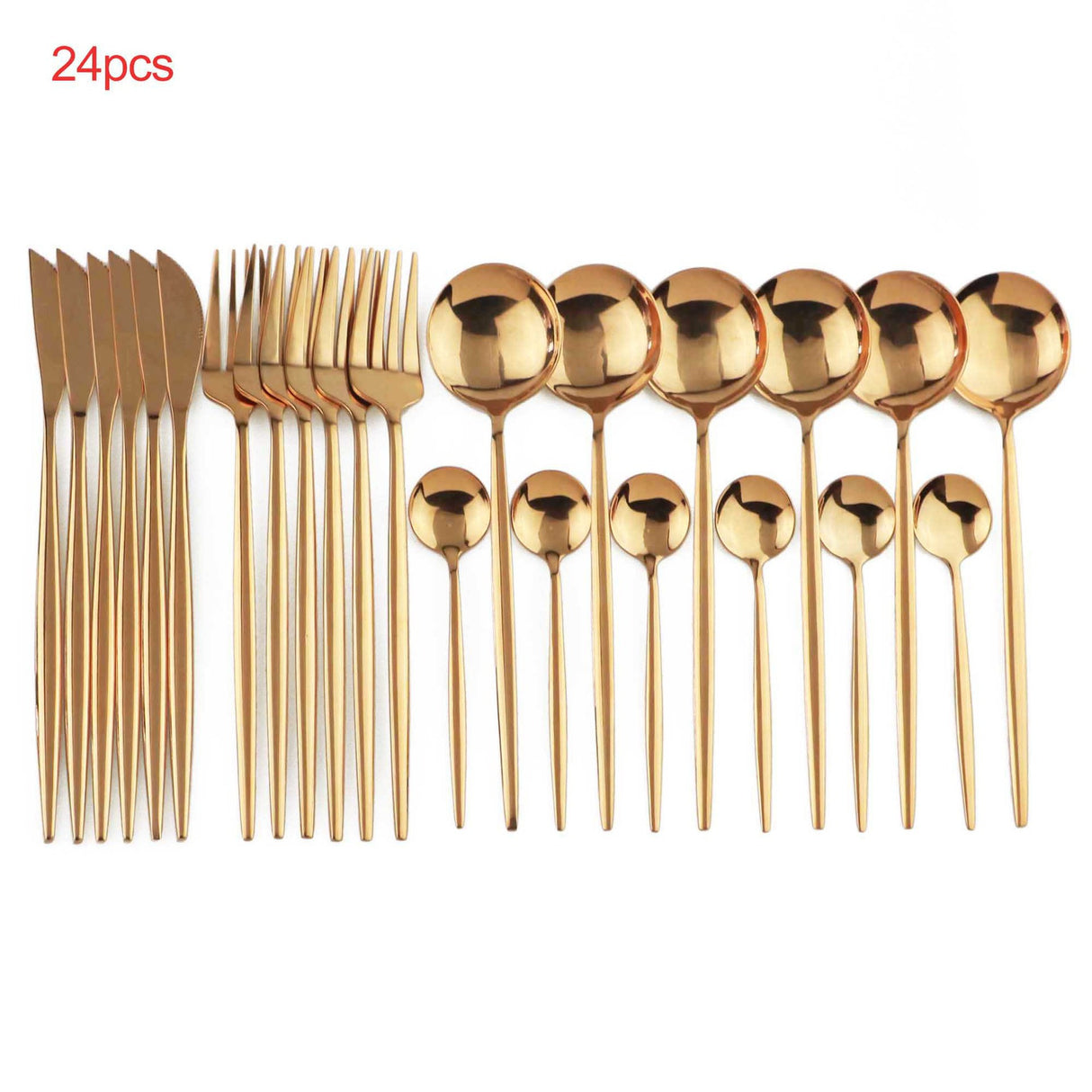 24pcs Luxury Cutlery Set