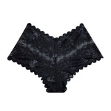 New Lace Low Waist Boxer Hollow Out Boxer Panties