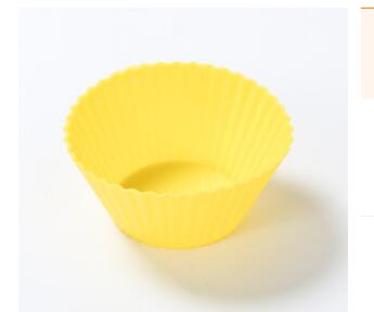 Nonstick Reusable Silicone Cupcake Liners Baking Cups 12 Pieces