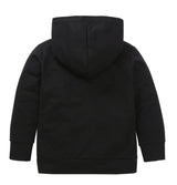 Children's hooded sweater letter top