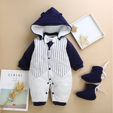 Warm Thick Baby Jumpsuit Newborn Climb Clothes