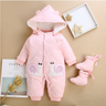 Warm Thick Baby Jumpsuit Newborn Climb Clothes