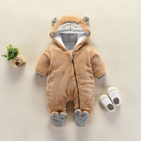 Autumn and winter newborn climbing suit