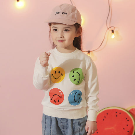 Baby Clothes Girls Smile Casual Sweater