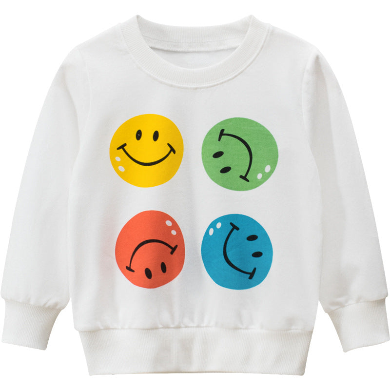 Baby Clothes Girls Smile Casual Sweater