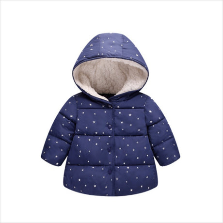 Chaqueta Infantil Bebé Algodón Estrellas