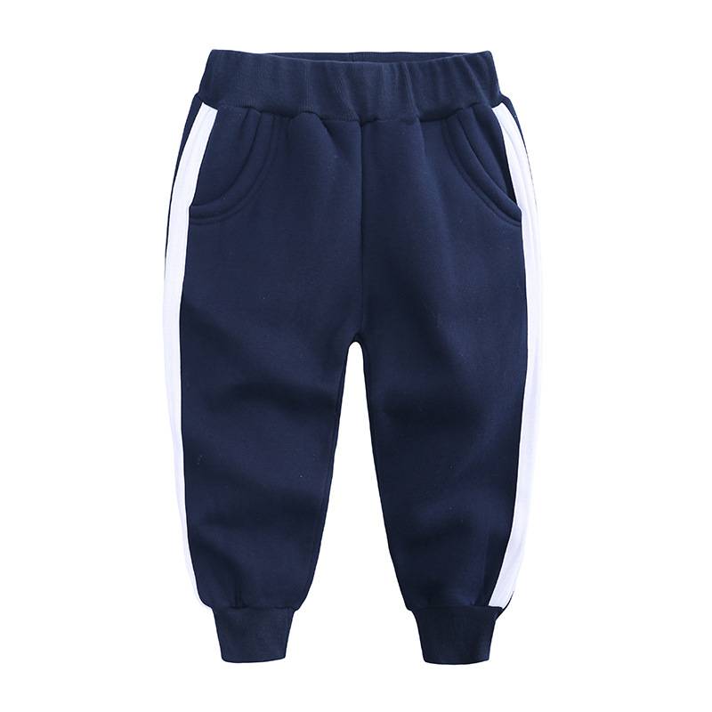 Fashion Simple Children's Fleece Sweatpants