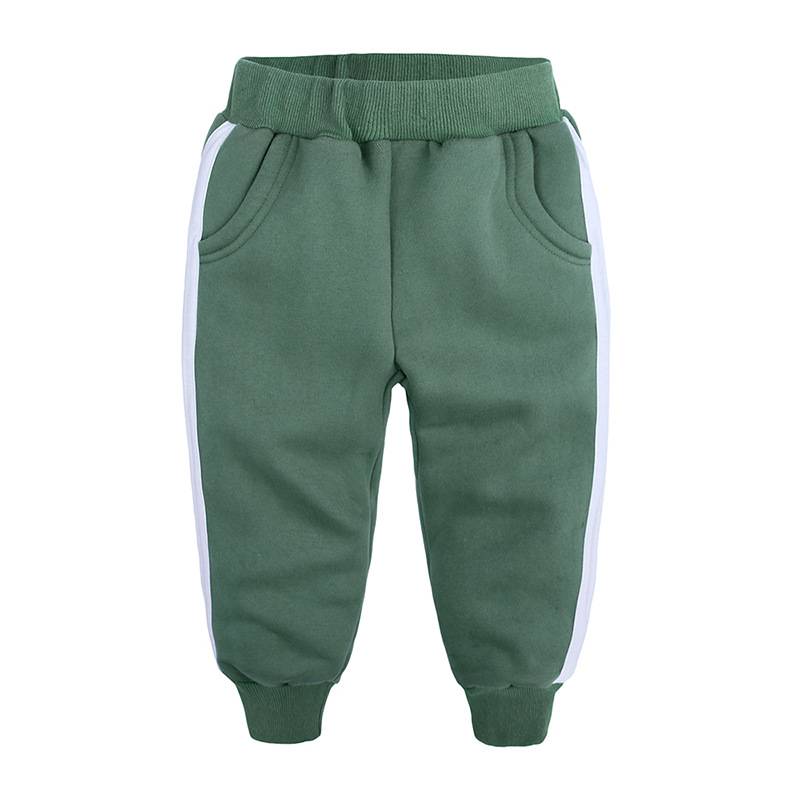 Fashion Simple Children's Fleece Sweatpants