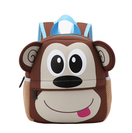 Kindergarten School Bag 3D Cartoon Diving Material Children's School Bag