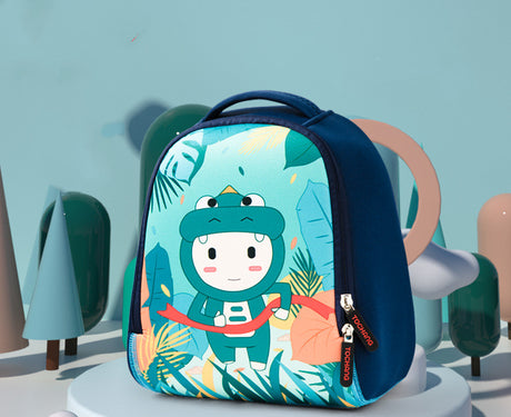 Mochila De Jardín De Infantes De Dibujos Animados Lindo Bebé