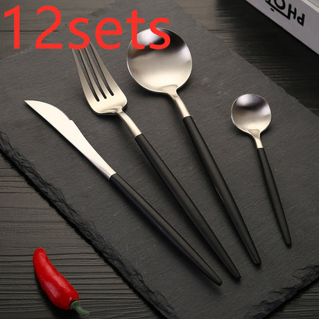 Stainless Steel Knife And Fork Set