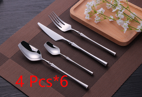 Four-piece Stainless Steel Cutlery Spoon