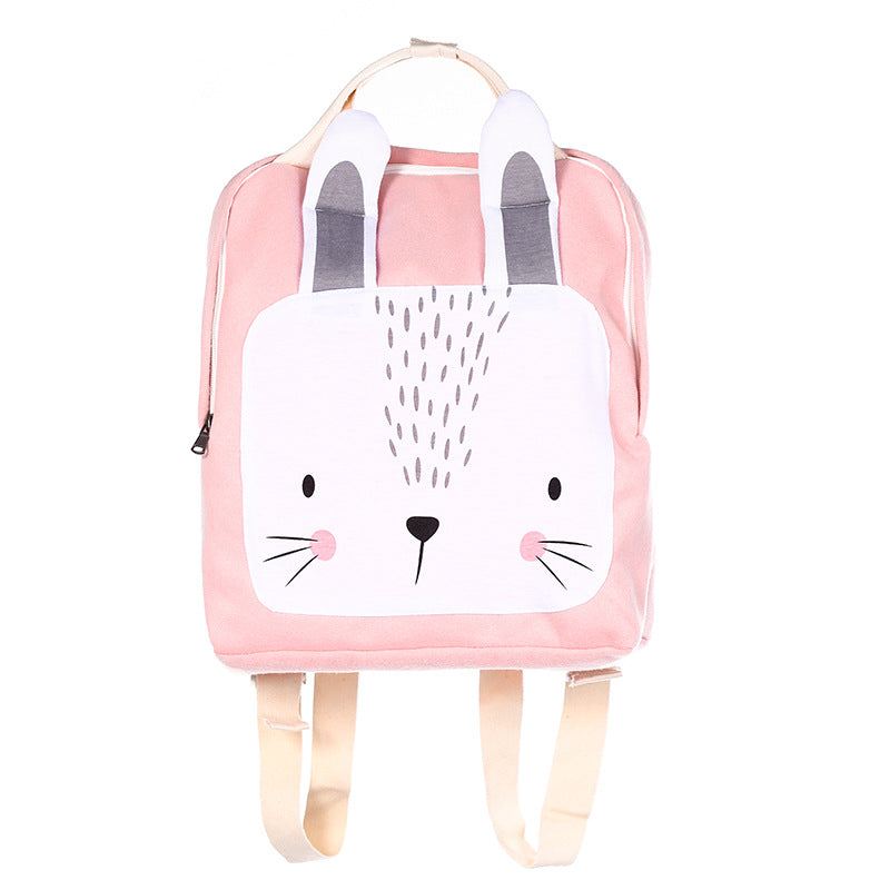 Mochila animal tridimensional de dibujos animados Mochila escolar para niños