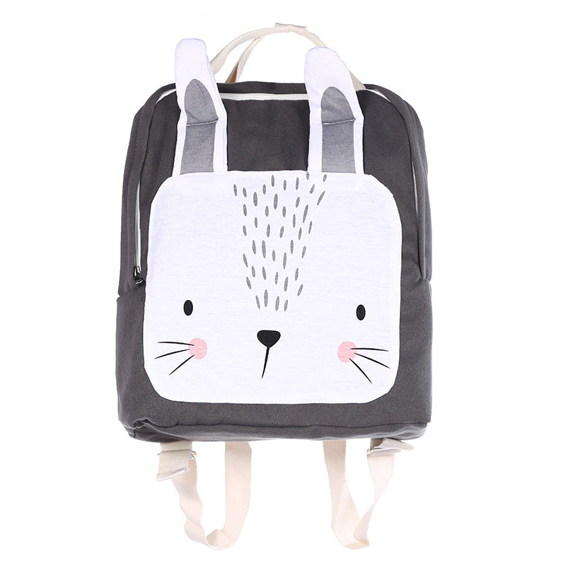 Mochila animal tridimensional de dibujos animados Mochila escolar para niños