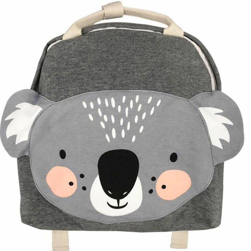 Mochila animal tridimensional de dibujos animados Mochila escolar para niños