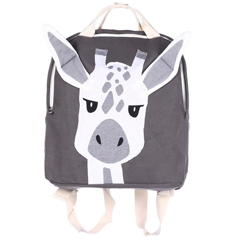 Mochila animal tridimensional de dibujos animados Mochila escolar para niños