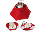 Four Seasons Universal Cat Nest Removable Lock Felt Nest