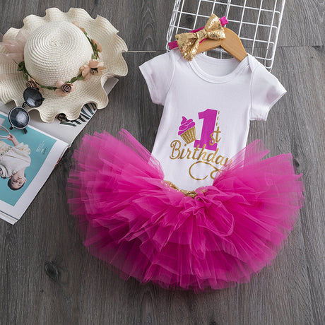 Baby Girl Birthday Dress Baby Girl Romper Princess Dress