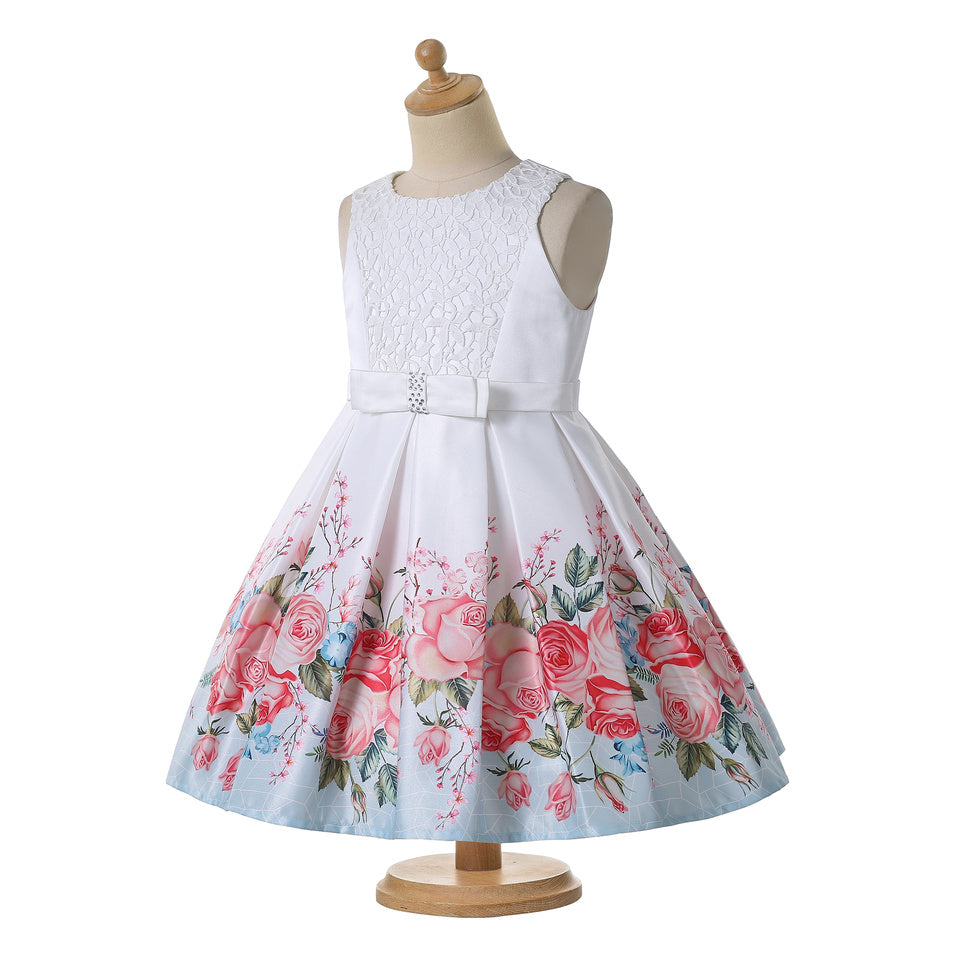 Pettigirl Flor Vestidos de fiesta para niña Girly Valentine