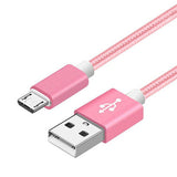 Compatible WithApple , Data Cable Nylon Braided V8 Charging Cable