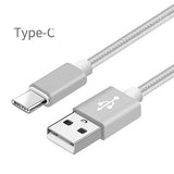 Compatible WithApple , Data Cable Nylon Braided V8 Charging Cable