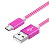 Compatible WithApple , Data Cable Nylon Braided V8 Charging Cable