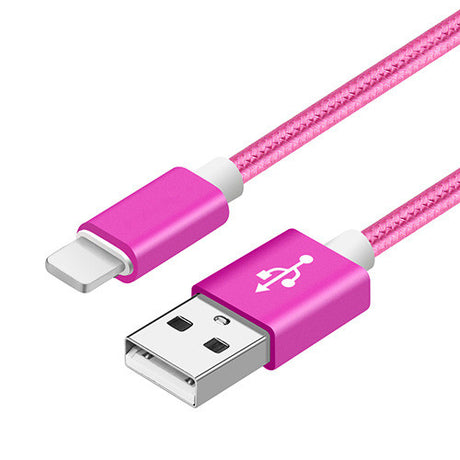 Compatible WithApple , Data Cable Nylon Braided V8 Charging Cable