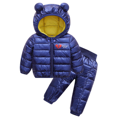 Children's down jacket set