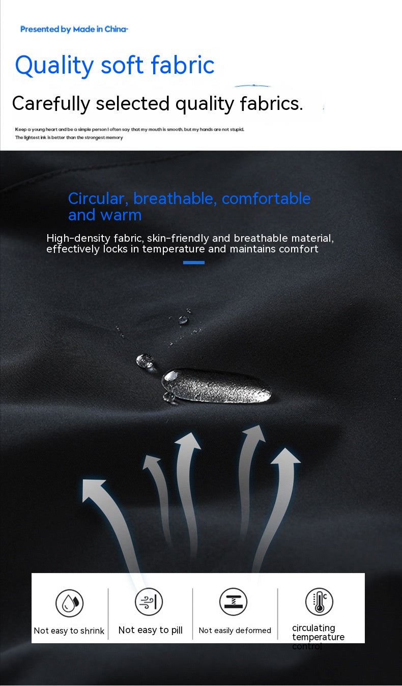Waterproof Gradient Design Loose Fashion Casual Coat