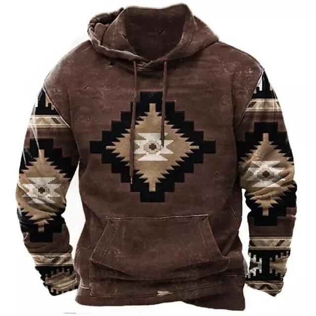 Sudadera con capucha de tendencia impresa estilo occidental del suéter 3d caliente transfronterizo