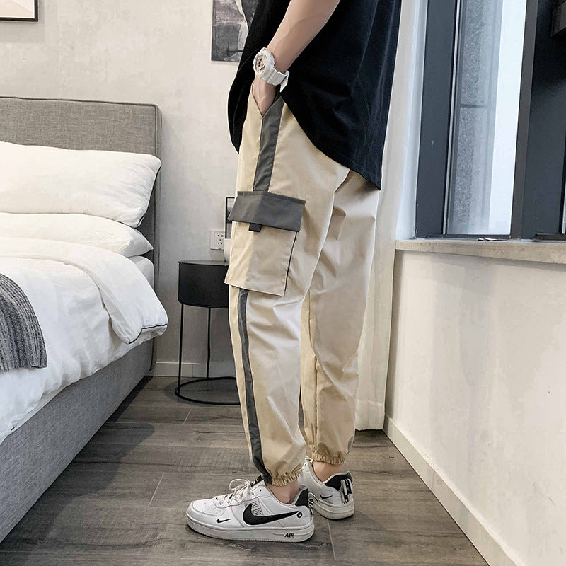 Monos Pantalones jogger casuales sueltos de talla grande para hombre