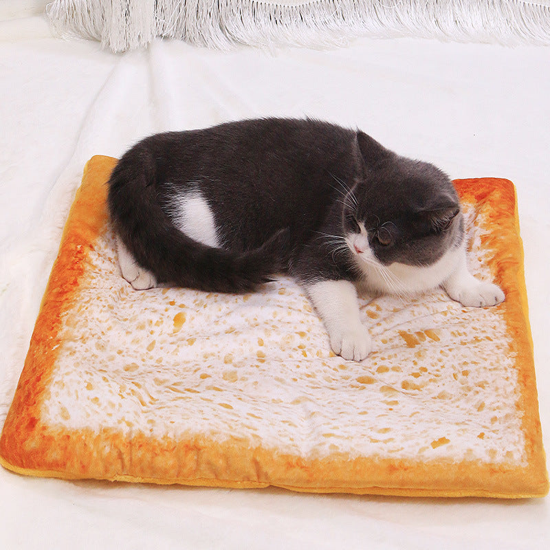 Simulación 3D Pizza aguacate tortilla tostada mascota manta cálida estera cama suave espesar