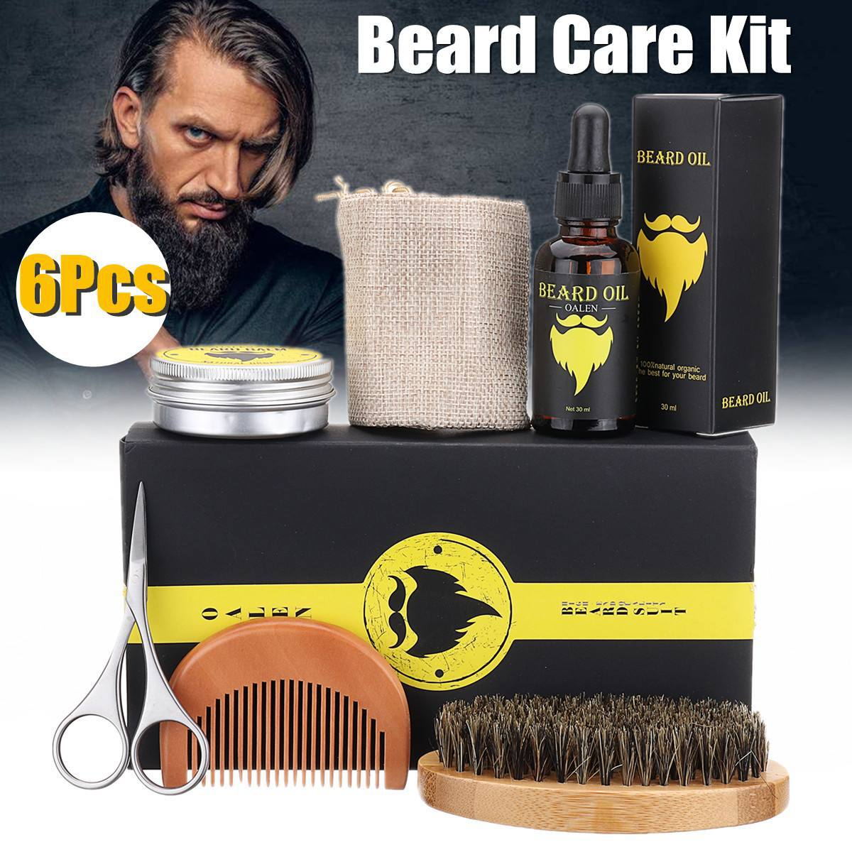 kit para el cuidado de la barba