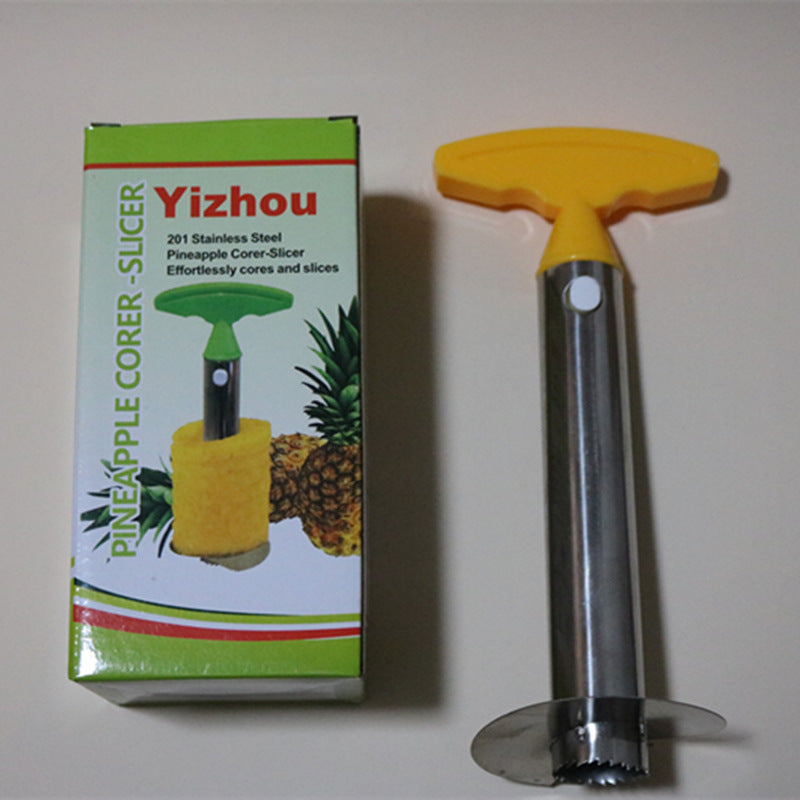 Pelador de piña, separador de pulpa de acero inoxidable, extractor de núcleo, herramientas de fruta