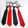 Pure Color Rubber Band Children's Tie