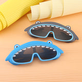 Gafas de sol de silicona para niños con dibujos animados.