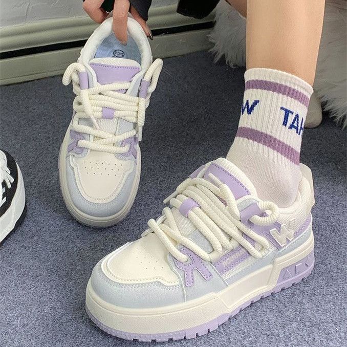 Sneakers Platform Heightened Easy Wear Shoes