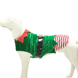 Fashion Christmas Clothes Green Elf Pet Dog Christmas Costume