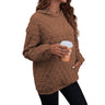 Autumn New Solid Color Hooded Sweater For Women